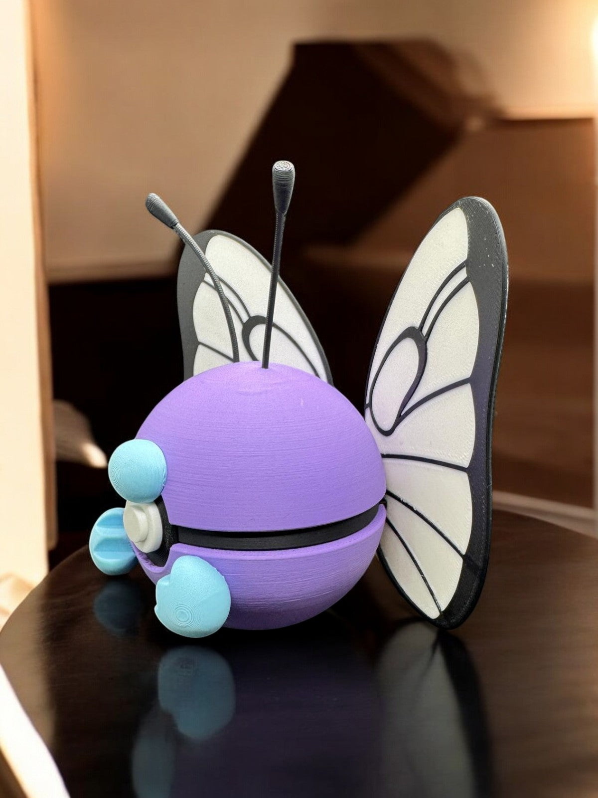 0012 - Butterfree Poke Ball - Stampa 3D