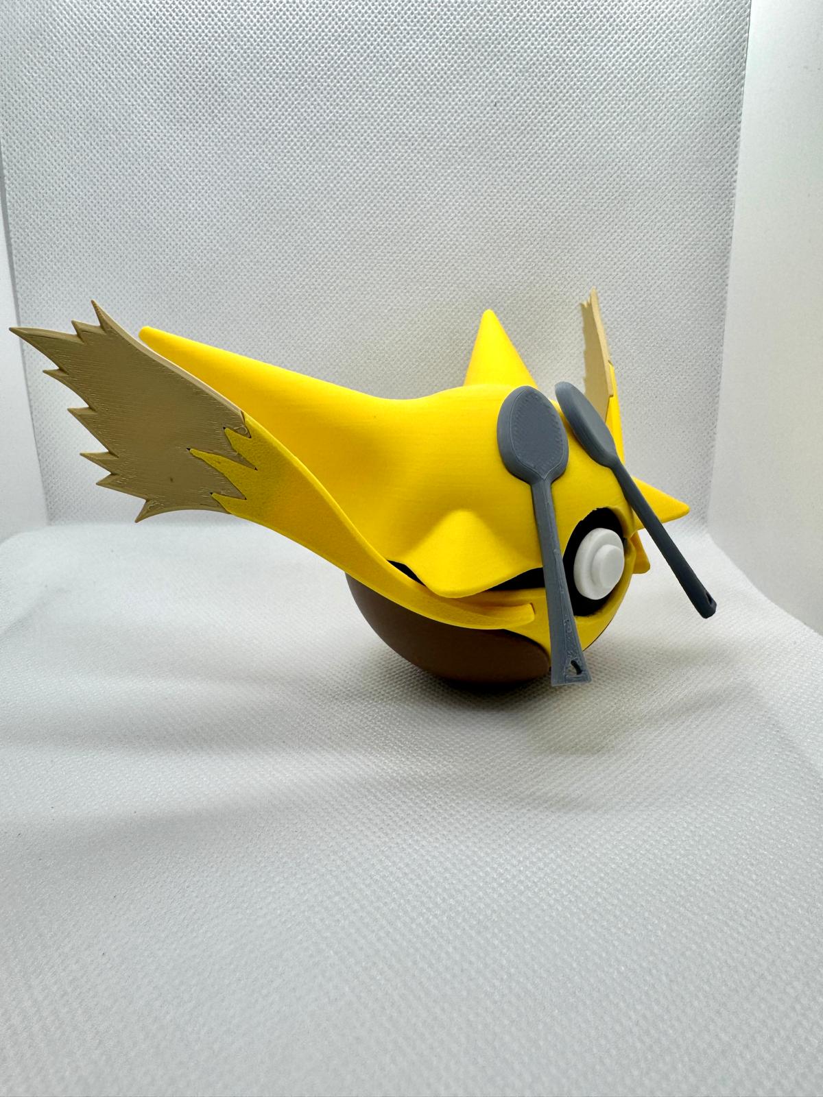 0065 - Alakazam Poke Ball - Stampa 3D
