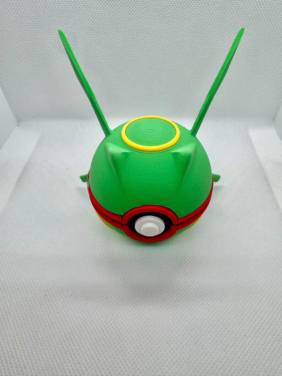 0384 - Rayquaza Poke Ball Stampa 3D