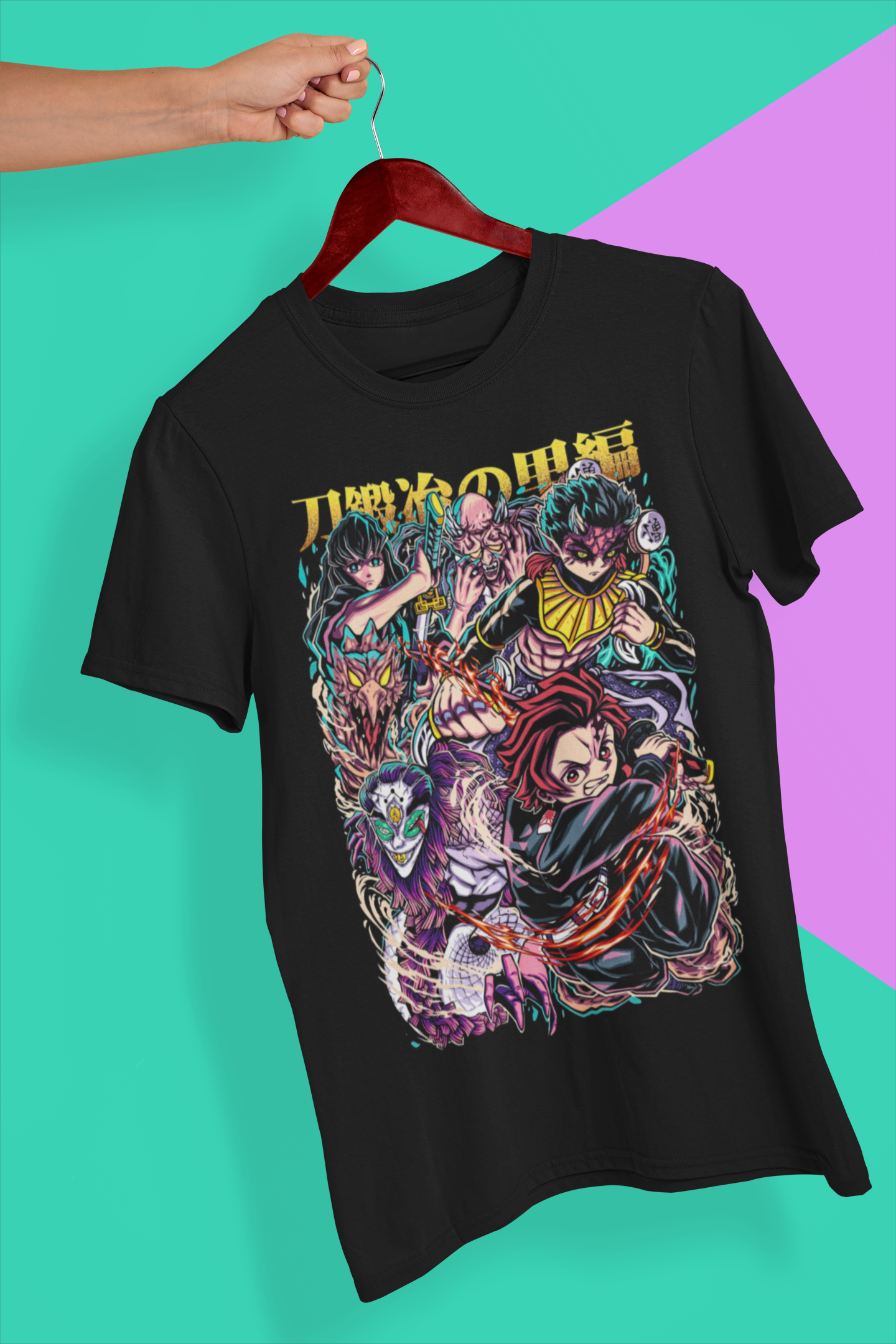 Demon Slayer T-Shirt All Characters