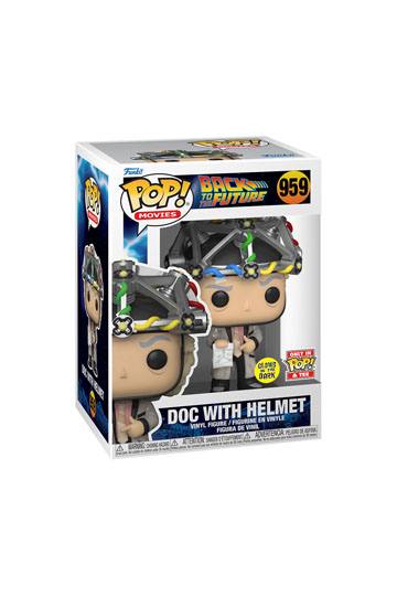 Back to the Future POP! & Tee Box Doc with Helmet