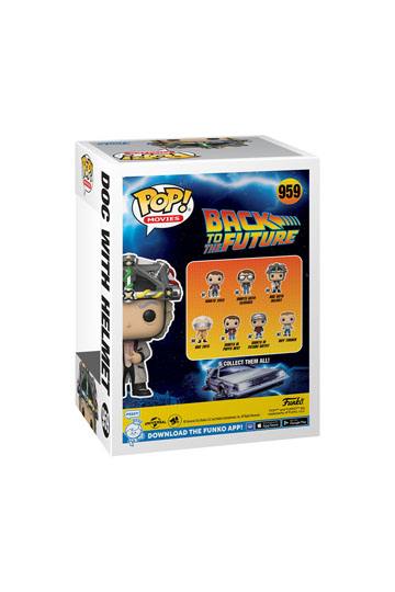 Back to the Future POP! & Tee Box Doc with Helmet