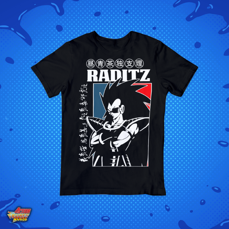 Dragon Ball T-Shirt Raditz B/W