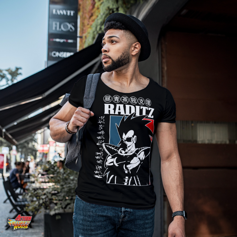 Dragon Ball T-Shirt Raditz B/W