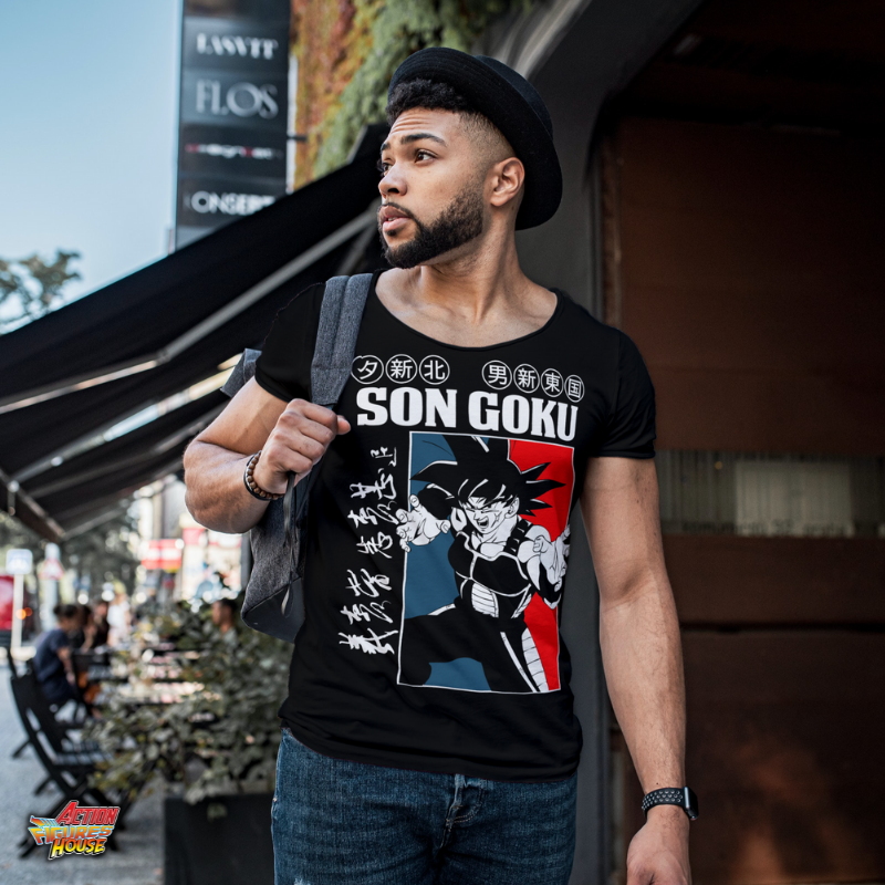 Dragon Ball T-Shirt Son Goku Battle