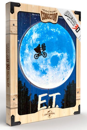 E.T. the Extra-Terrestrial WoodArts 3D Wooden Wall Art The Extra-Terrestrial 30 x 40 cm (4759689527405)