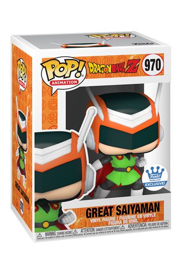 Dragon Ball Z POP! Animation Vinyl Figure Great Saiyaman Exclusive 9 cm
