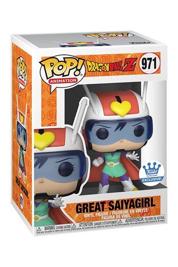 Dragon Ball Z POP! Animation Vinyl Figure Great Saiyagirl Exclusive 9 cm