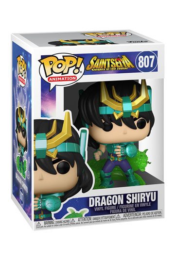 Saint Seya POP! Animation Vinyl Figure Dragon Shiryu 9 cm (6082642477237)