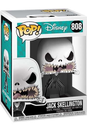Nightmare before Christmas POP! Disney Vinyl Figure Jack (Scary Face) 9 cm