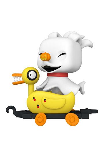 Nightmare before Christmas POP! Disney Train Cart Vinyl Figure Zero in Duck Cart 9 cm