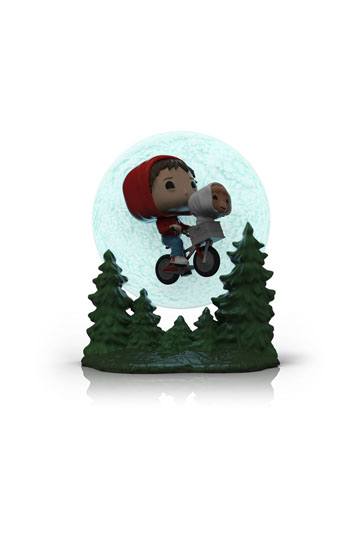 E.T. the Extra-Terrestrial POP! Moment Vinyl Figure Elliot and ET Flying (GITD) 9 cm