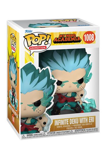 My Hero Academia POP! Animation Vinyl Figure Infinite Deku w/Eri 9 cm