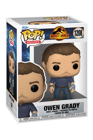 Jurassic World 3 POP! Movies Vinyl Figure Owen Grady 9 cm