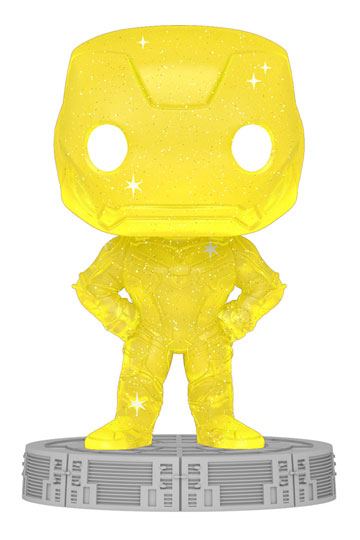 Infinity Saga POP! Artist Series Vinyl Figure Iron Man (Yellow) 9 cm