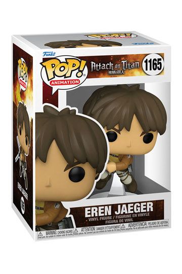 Attack on Titan POP! Animation Vinyl Figure Eren Yeager 9 cm
