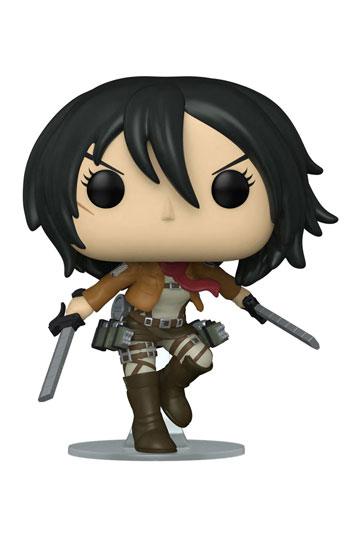 Attack on Titan POP! Animation Vinyl Figure Mikasa Ackerman with Swords 9 cm