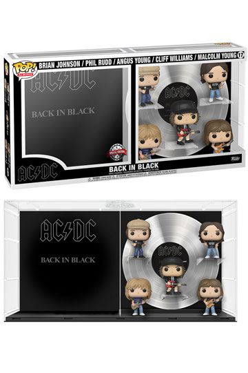 AC/DC POP! Albums Vinyl Figure 5-Pack Back In Black 9 cm