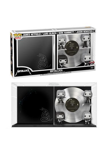 Metallica POP! Albums DLX Vinyl Figure 4-Pack Metallica (B&W) 9 cm
