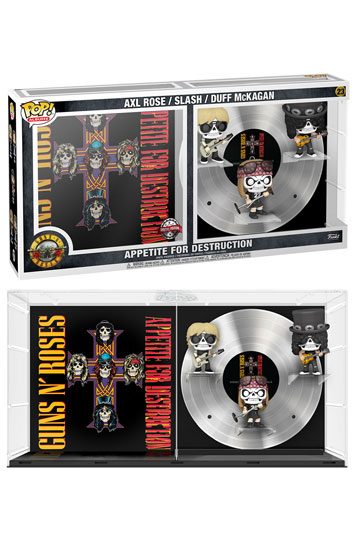 Guns n Roses POP! Albums Vinyl Figure 3-Pack Appetite For Destruction 9 cm