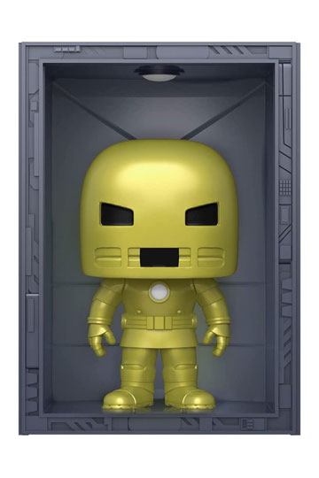 Marvel POP! Deluxe Vinyl Figure Hall of Armor Iron Man Model 1 PX Exclusive 9 cm