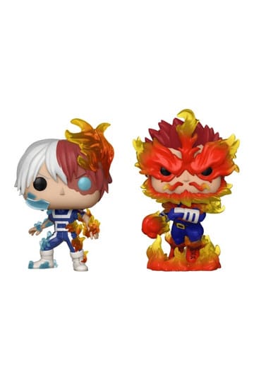 My Hero Academia POP! Vinyl Figures 2-Pack Endeavor & Todoroki 9 cm