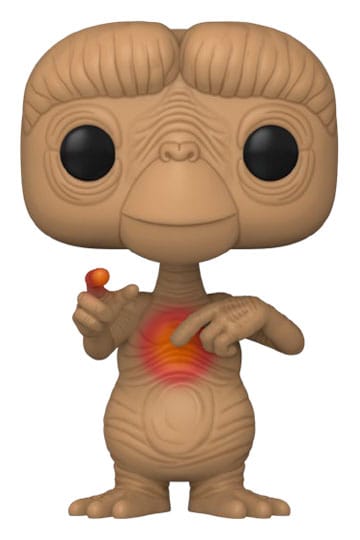 E.T. 40th Anniversary POP! Movies Vinyl Figure E.T. w/heart (Glow-in-the-Dark) 9 cm