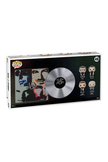 U2 POP! Albums DLX Vinyl Figure 4-Pack POP 9 cm