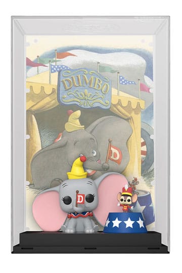 Disney's 100th Anniversary POP! Movie Poster & Figure Dumbo 9 cm