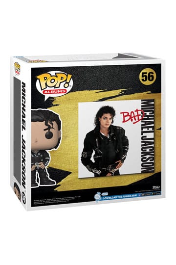 Michael Jackson POP! Albums Vinyl Figure Bad 9 cm