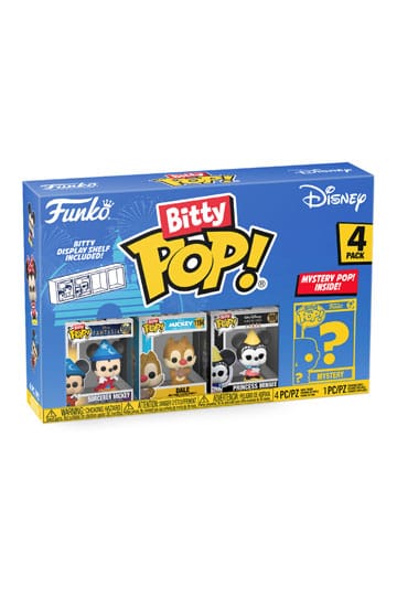 Disney Bitty POP! Vinyl Figure 4-Pack Sorcerer Mickey 2,5 cm