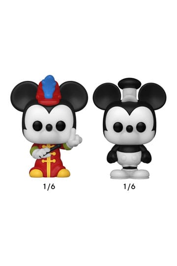 Disney Bitty POP! Vinyl Figure 4-Pack Sorcerer Mickey 2,5 cm