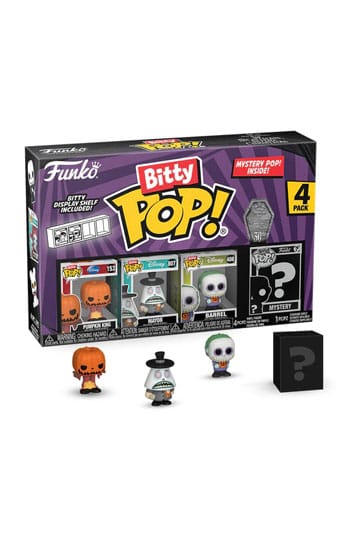 Nightmare Before Christmas Bitty POP! Vinyl Figure 4-Pack Pumpkin Jack 2,5 cm