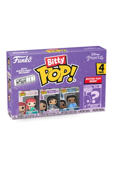 Disney Princesses Bitty POP! Vinyl Figure 4-Pack Ariel 2,5 cm