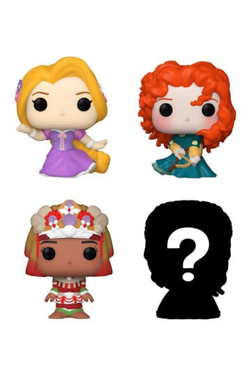Disney Princesses Bitty POP! Vinyl Figure 4-Pack Rapunzel 2,5 cm