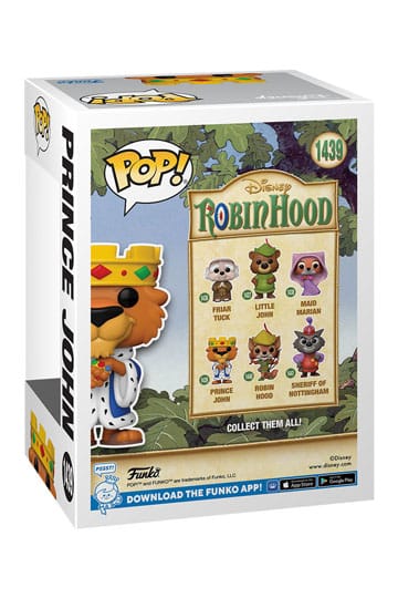 Robin Hood POP! Disney Vinyl Figure Prince John 9 cm