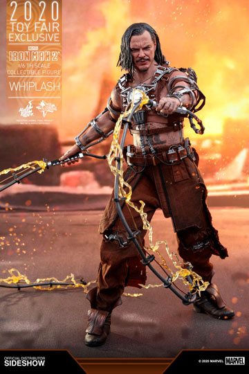 Iron Man 2 Movie Masterpiece Action Figure 1/6 Whiplash 2020 Toy Fair Exclusive 30 cm