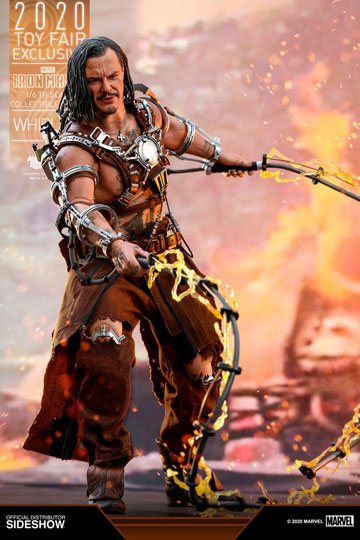 Iron Man 2 Movie Masterpiece Action Figure 1/6 Whiplash 2020 Toy Fair Exclusive 30 cm