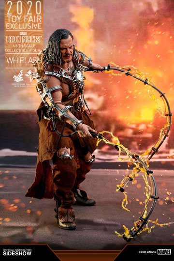 Iron Man 2 Movie Masterpiece Action Figure 1/6 Whiplash 2020 Toy Fair Exclusive 30 cm