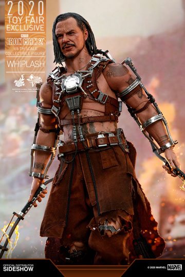 Iron Man 2 Movie Masterpiece Action Figure 1/6 Whiplash 2020 Toy Fair Exclusive 30 cm