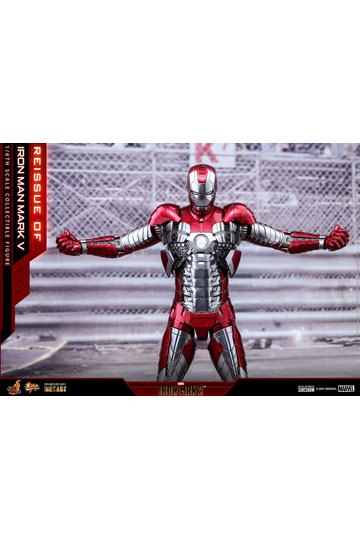Iron Man 2 Movie Masterpiece Series Diecast Action Figure 1/6 Iron Man Mark V 32 cm