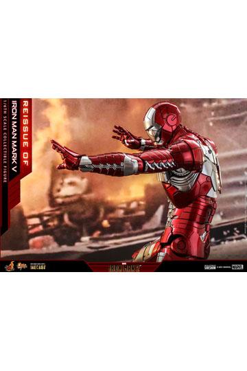 Iron Man 2 Movie Masterpiece Series Diecast Action Figure 1/6 Iron Man Mark V 32 cm