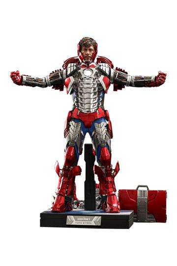 Iron Man 2 Movie Masterpiece Action Figure 1/6 Tony Stark (Mark V Suit Up Version) Deluxe 31 cm