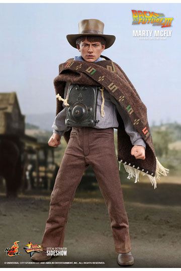 Back To The Future III Movie Masterpiece Action Figure 1/6 Marty McFly 28 cm