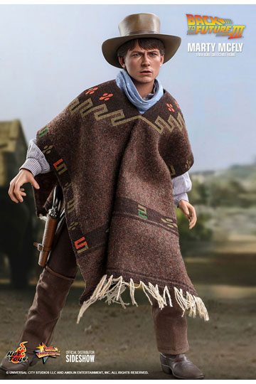 Back To The Future III Movie Masterpiece Action Figure 1/6 Marty McFly 28 cm