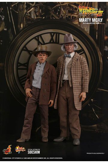 Back To The Future III Movie Masterpiece Action Figure 1/6 Marty McFly 28 cm