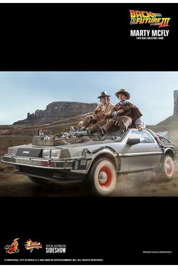 Back To The Future III Movie Masterpiece Action Figure 1/6 Marty McFly 28 cm