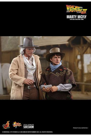 Back To The Future III Movie Masterpiece Action Figure 1/6 Marty McFly 28 cm