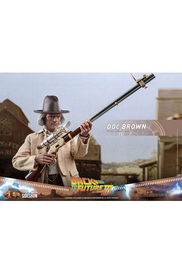 Back To The Future III Movie Masterpiece Action Figure 1/6 Doc Brown 32 cm