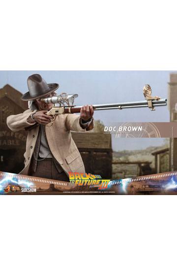 Back To The Future III Movie Masterpiece Action Figure 1/6 Doc Brown 32 cm